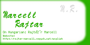 marcell rajtar business card
